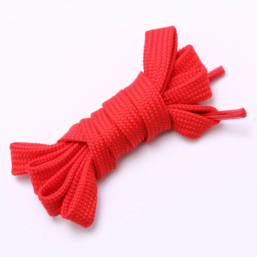 Shoe Lace Any 2 Pairs Set  Boy Girl Unisex Colorful Shoeslaces Fashion All Sneakers Fit Strap Thick White Canvas Shoes Sneaker