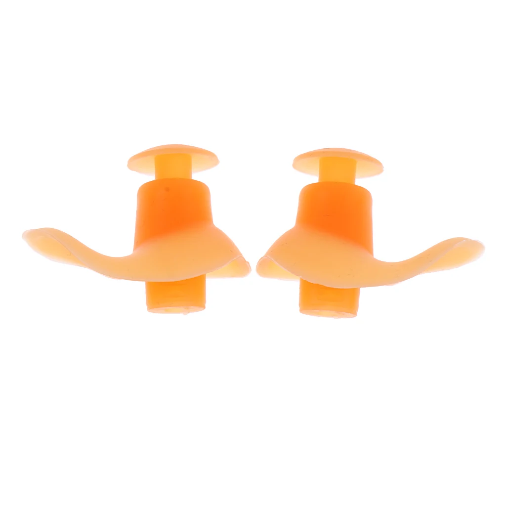 Водонепроницаемые силиконовые плавающие Заглушки для ушей Мягкие силиконовые затычки для ушей ушные затычки для плавания для слуха для водного спорта для плавания
