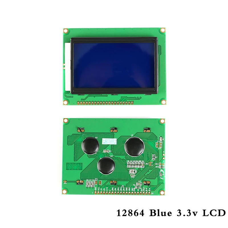 ЖК-модуль 1602 1602A J204A 2004A 12864 12864B T ЖК-дисплей модуль синий желто-зеленый экран дисплей IIC I2C 3,3 V/5 V для Arduino
