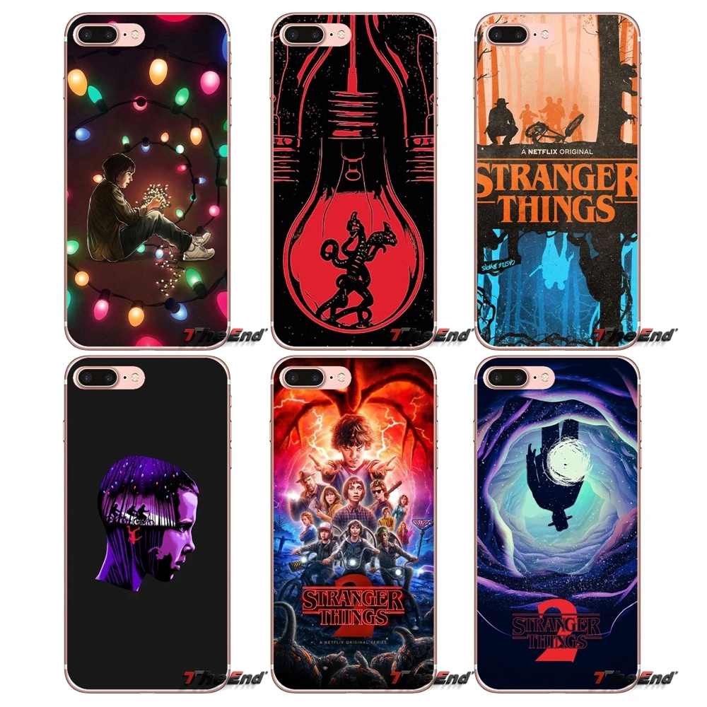 

Stranger Things 2 Soft Transparent Case Cover For HTC U11 One M7 M8 A9 M9 M10 E9 Desire 630 530 626 628 816 820 Motorola G G2 G3