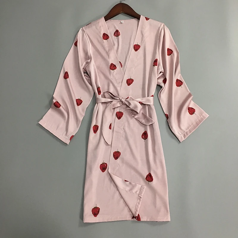 Smmoloa Женская шелковая ночная рубашка Наборы весна лето сексуальные пижамы наборы
