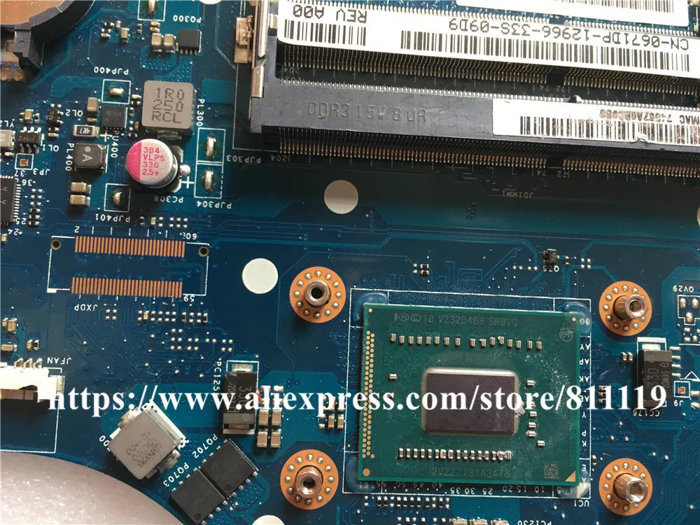 Для DELL 3521 материнская плата портативного компьютера с SR0VQ 2117U CN-0671DP 0671DP 671DP VAW00 LA-9104P HM76 DDR3 тестирование Быстрая