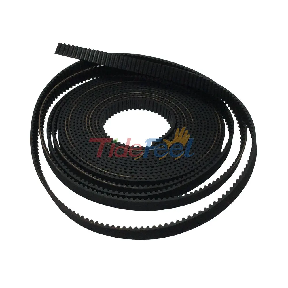 

GT2-9 Arc Tooth Belt 3 Meters Open Ended Timing Belt 2GT Pitch 2mm Belt Width 9mm for RepRap Mendel Rostock Prusa 3D Printer