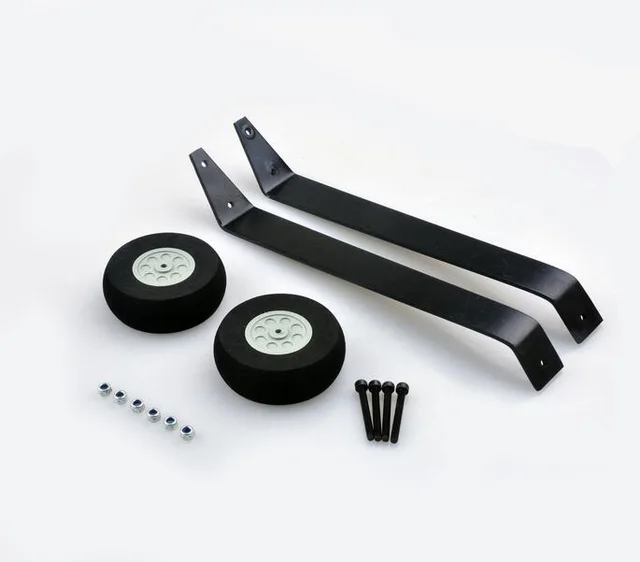 Cheap Free Shipping Aluminum alloy landing gear Landing wheels for RC Aircraft Airplane model