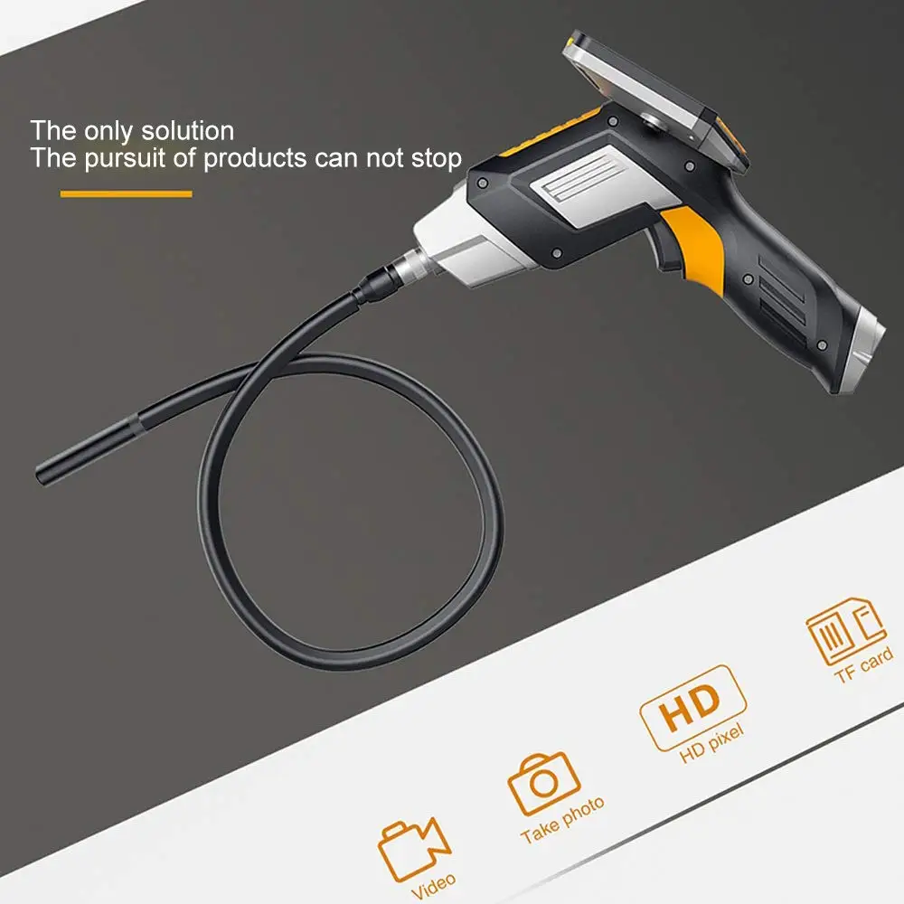 1 м 10 м 4,3 дюймовый ЖК-дисплей для осмотра труб промышленный эндоскоп 1080P камера для осмотра IP67 водонепроницаемая змеиная трубка Borescopes
