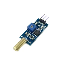 T6 Tilt Sensor Module Tilt Switch Robot Electronic Block Ball Switch 520D Gold