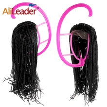 Вешалка для шиньона Por Съемная дисплей сушилка для волос для парики портативная вешалка для париков профессиональная Подставка-манекен