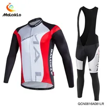 MALCIKLO мужские велосипедные Джерси Набор/зимнее Велосипедное трико одежда/велосипедная одежда Ropa Ciclismo/спортивная одежда для улицы A081LR