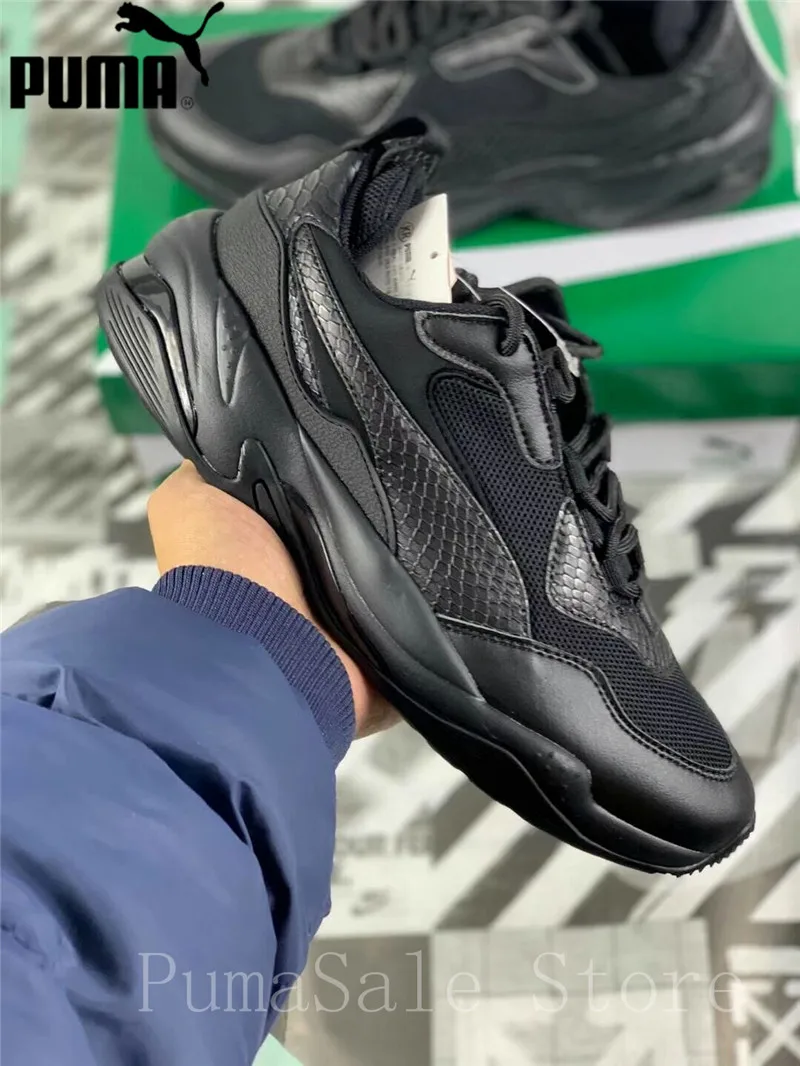 

PUMA Mens Thunder Electric Desert Shoes 367997-04 Sneakers Men's Badminton Sports Shoes Retro Dad Shoes Size 40-44
