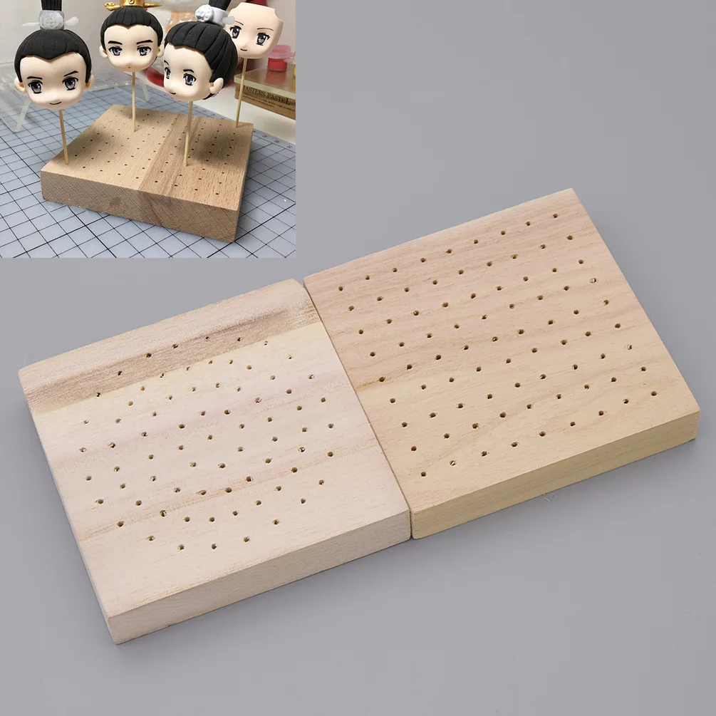 

2019 New Round Square Wooden Model Base Plug Board Diy Modeling Tools Accessory For Sculpture Clay Pottery Tool