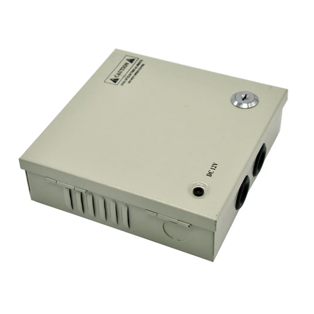  AC 100~240V to DC 60W 12V 5A Output 4 Channels CCTV Power Supply Box for Cameras - 32706611881