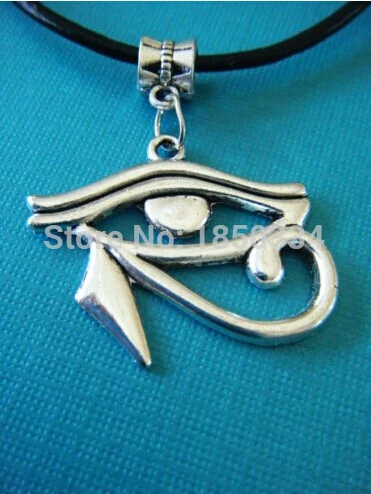 

Оптовая продажа, 10 шт., модное тибетское серебро Lg, Египетский Глаз РА, подвески, ожерелье и кулоны, DIY ювелирные изделия для женщин, B170