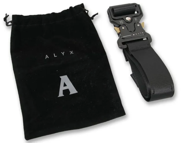 ALYX ROLLERCOASTER Safety BELT 1017 ALYX 9SM Unisex Metal Buckle Canvas Hip Hop Belt - Цвет: 1