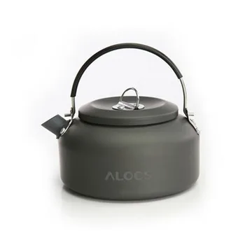 

Outdoor Kettle Camping Picnic Water Teapot Coffee Pot 1.4l Aluminum Convenient Environmental Protection