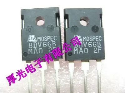 

Free Shipping! 5pcs/lot BDV66B Power Transistors (16A,60-100V,125W) TO-247