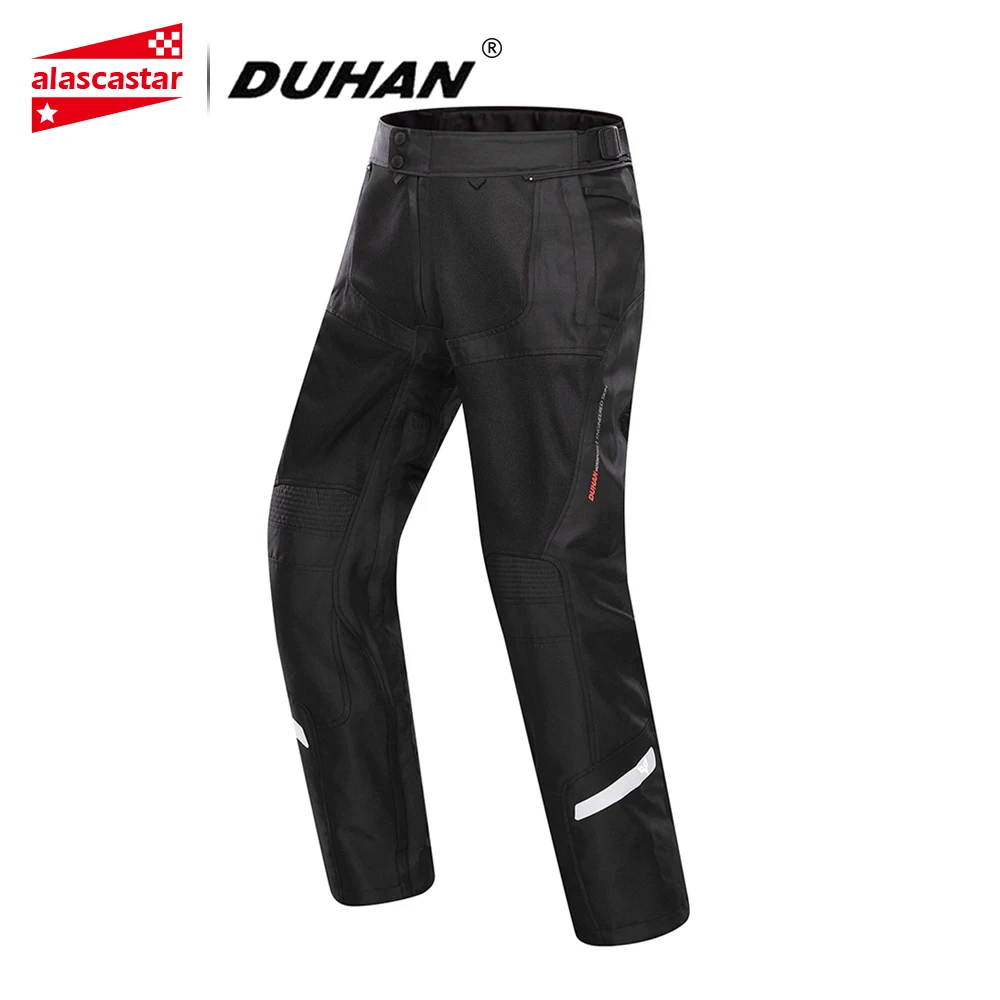 

DUHAN Motorcycle Pants Summer Cool Breathable Mesh Motorcycle Racing Pants Clothing Motorbike Touring Street Riding Trousers