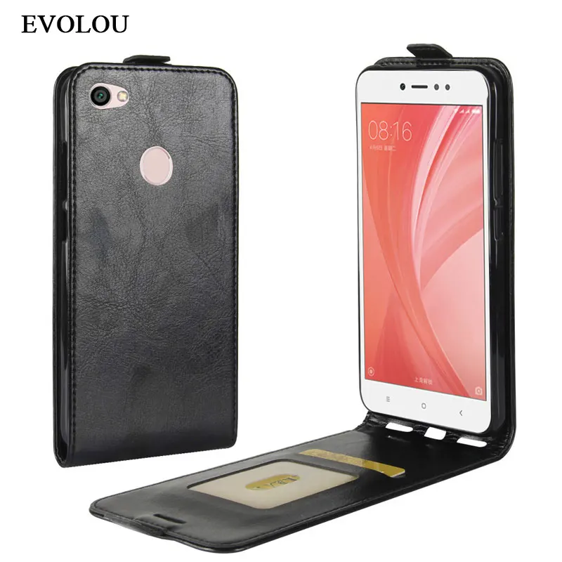 Vertical Flip Cover For Xiaomi Redmi Note 5A Case Luxury UP Down Leather Case for Redmi Note 5A PRO Prime Protective Phone Bag