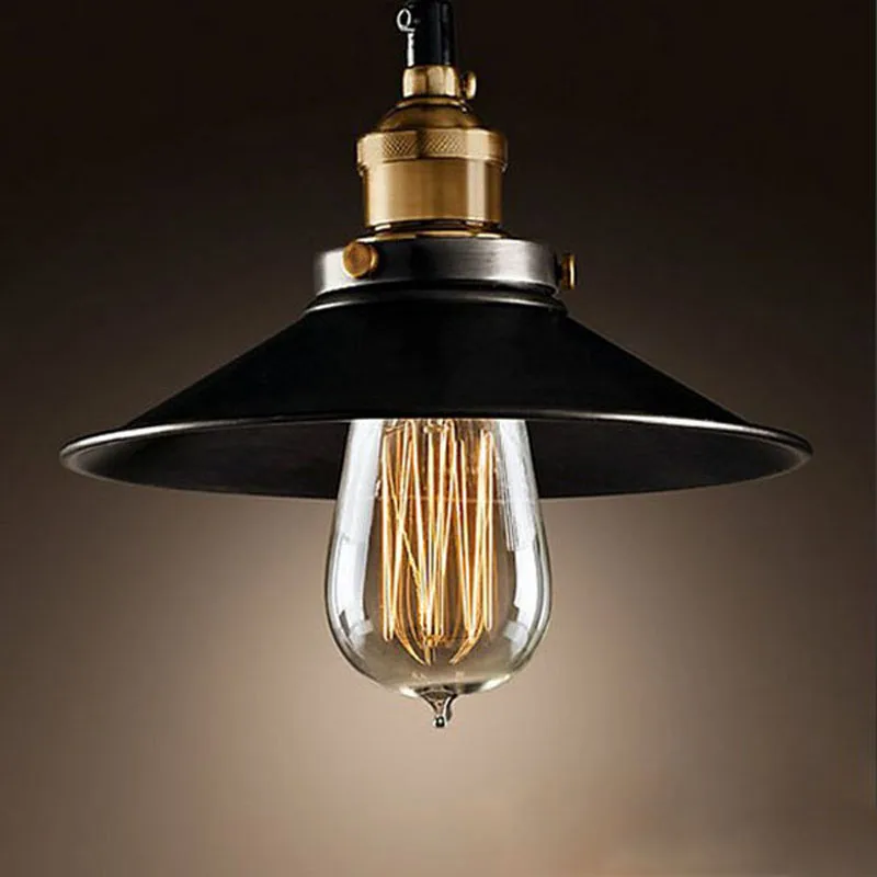 Vintage Edison Pendant Light Single Cord Coffee Bar Lighting With