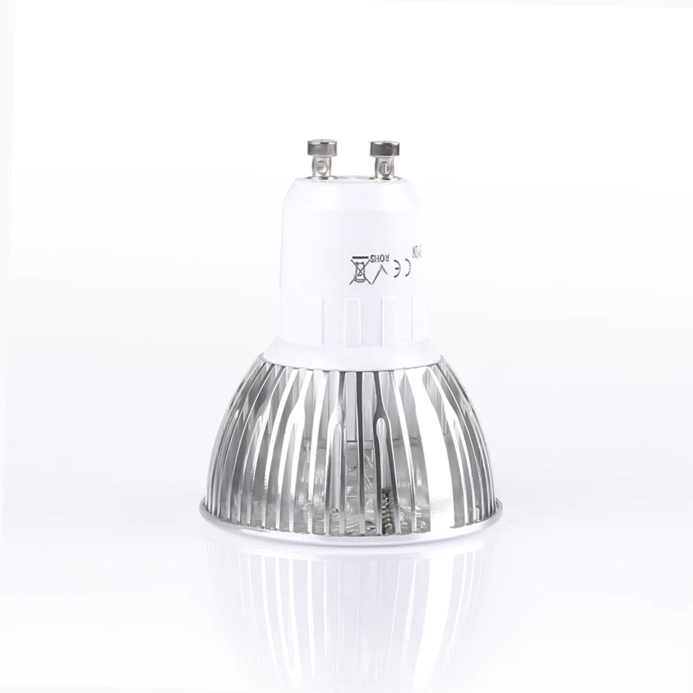 Светодиодные прожекторы Gu10 Новые 5 Вт вел вниз пятно света lamp120angle 3 светодиода smd2835 AC85-265V 12 В теплый белый UL CE