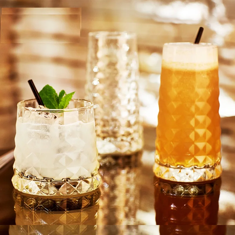 

Crystal Glass Classical Bohemia Design Cup For Whiskey Wine Vodka Bar Club beer wine glass