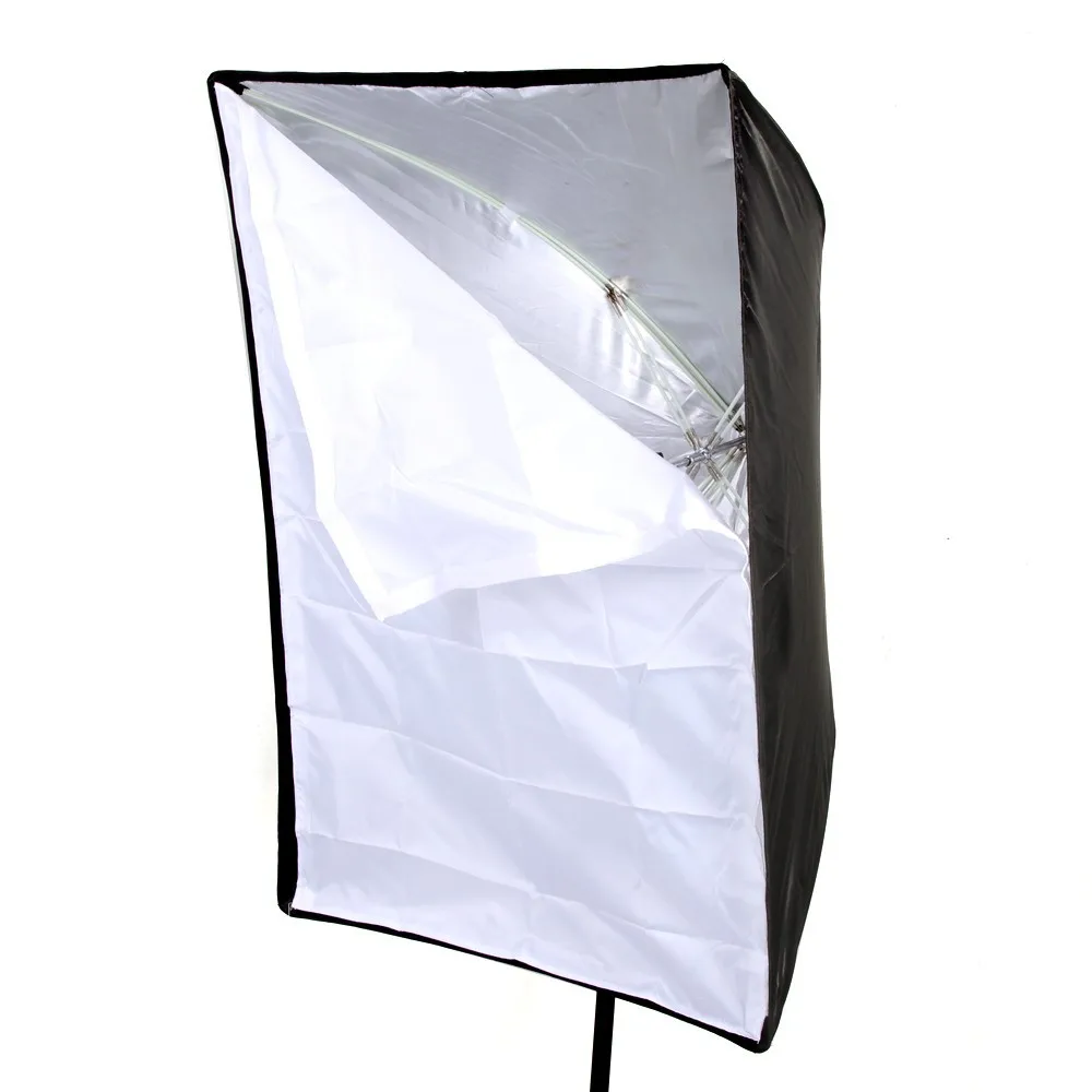 Студийный Зонт софтбокс Brolly отражатель для вспышки Speedlite 60x90 см/2" x 35"