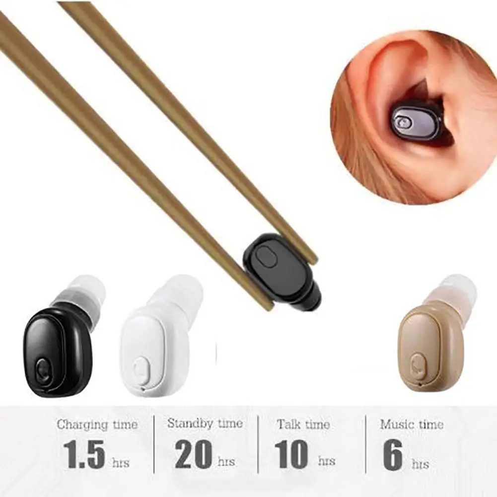 

Mini Wireless Bluetooth 4.1 Stereo In-Ear Headset Q1 Earphone for Samsung iPhone Mobile Phone