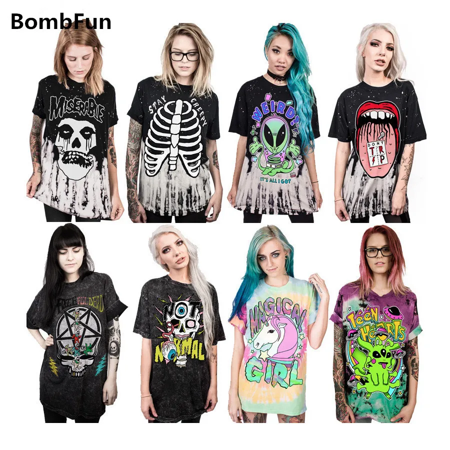 

Women T-shirt Summer High Quality Punk Skull 3d Print t shirts Harajuku T Shirts Hip Hop Pullovers Tops Motorcycle Couple Tees