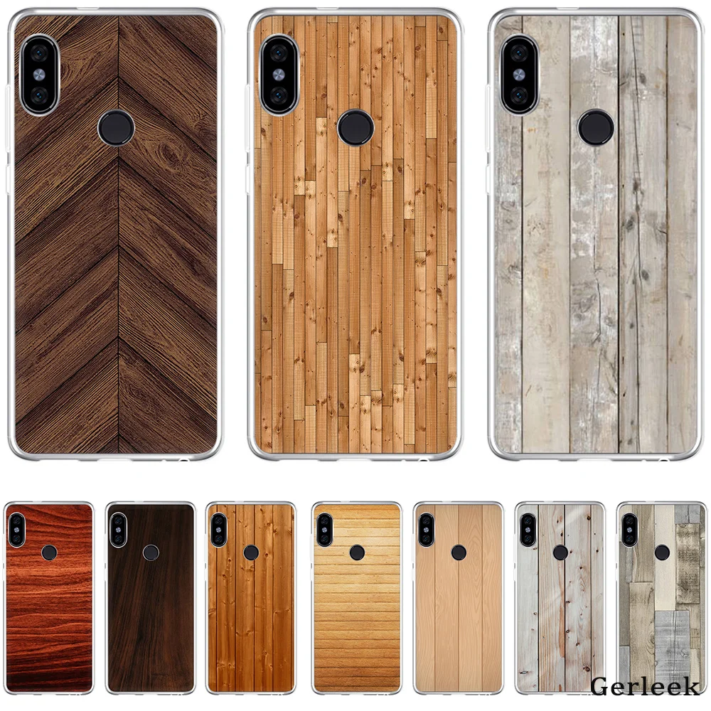 

Soft Tpu Case Texture Wood Cover For Xiaomi Redmi Note 4 4A 5A 5 Plus 6 6A Pro S2 Shell