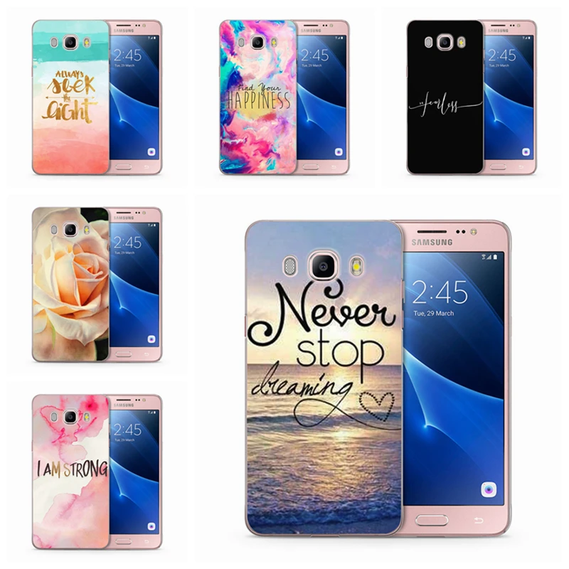 Вдохновляющие мотивирующие цитаты Чехлы для мобильных телефонов Samsung Galaxy J1 J3 J5 J7