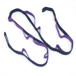 Enhance your yoga and workout sessions with the versatile Anti - Gravity Stretch Strap. Perfect for Pilates, leg stretching, and aerial exercises, this durable yoga rope and hammock accessory is designed for flexibility and strength training. (PURPLE)