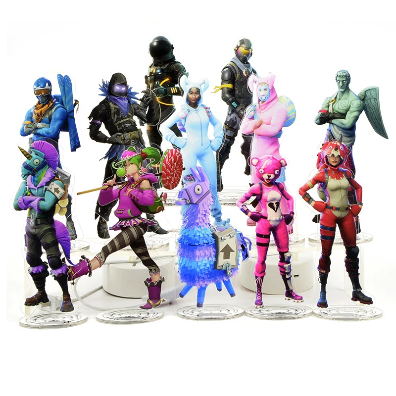 

Game Skin RAVEN tricera ops Bunny Brawler Stand Action Figure Toy Acrylic Fashion Table Desk Decor 21cm