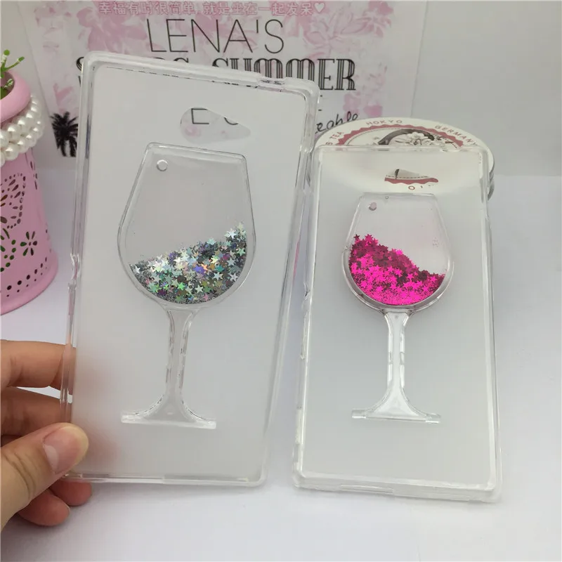 

Quicksand Phone Case for Sony Xperia M2 S50H D2302 D2303 D2305 Capa Glitter Dynamic Liquid Soft TPU Silicone Back Cover Fundas