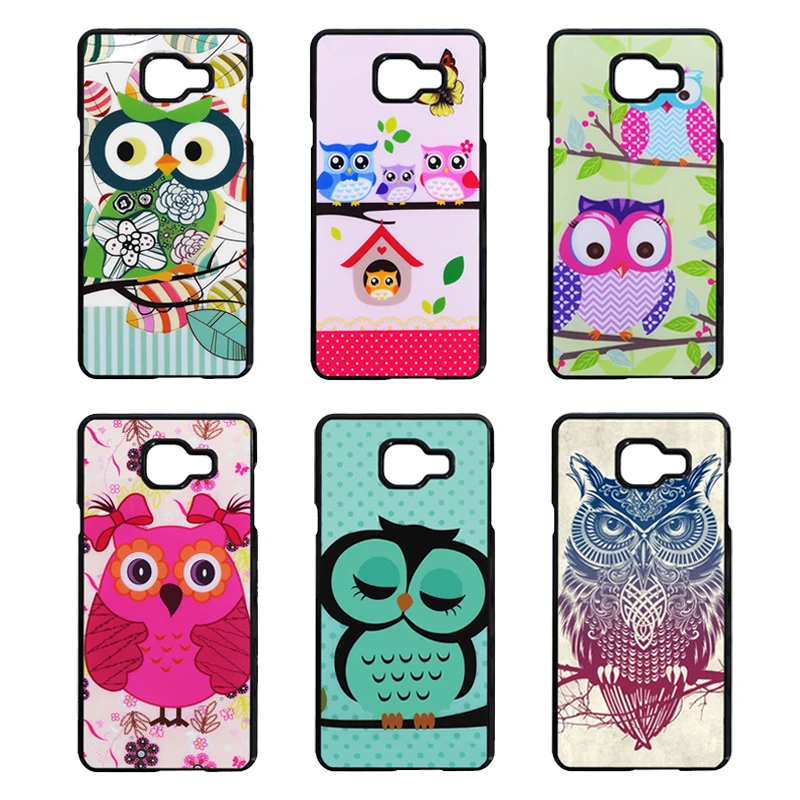 Милый чехол с совой Casefor samsung Galaxy A3 A7 A310 A710 J1 2016 J120|case for galaxy|case samsungcase |
