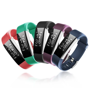 

115plus smart bracelet fitness heart rate monitor blood pressure pedometer sports men and women smart watches for IOS Android
