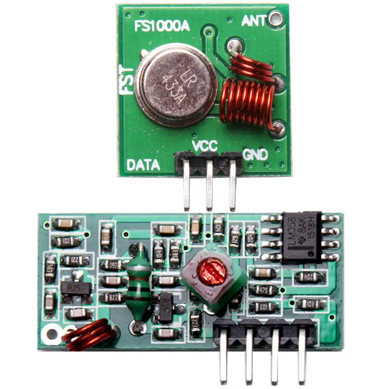 Glyduino 433 мгц радиочастотный передатчик и приемник Ссылка Комплект для Arduino