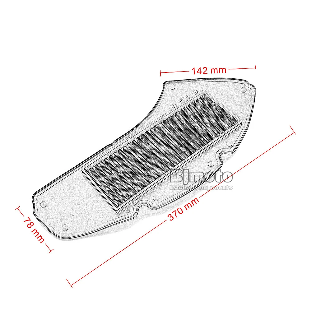 BJMOTO для Yamaha NMAX сменный воздушный фильтр для мотоцикла