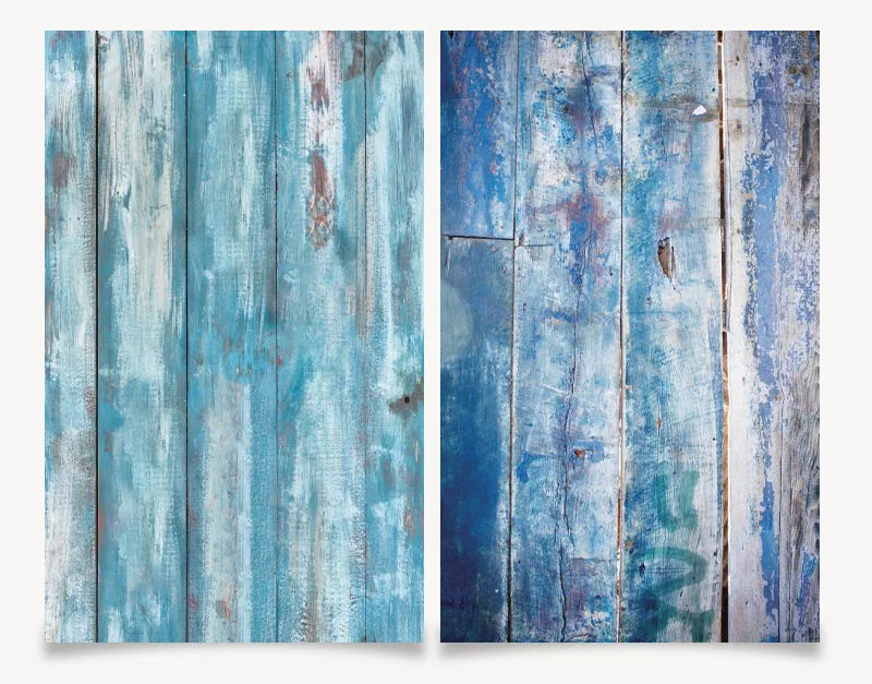 

Photo Studio 3D Printing Old Blue Wood Background double sides