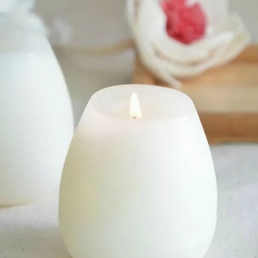

2 Pcs Blue Romantic Gift Fake Candles Smokeless Wedding Unicorn Candles Wood Wick Birthday Cake Candels Home Decoration C70052