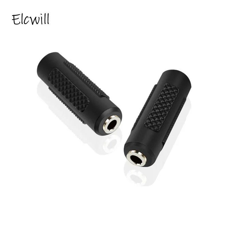 

1/2/5Pcs 3.5mm Female Connector Extender Coupler Stereo Socket Gold Plated Audio Cable Extension for Earphone PC MP3