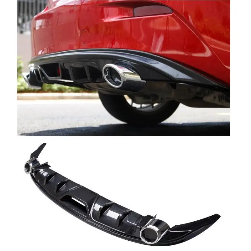 

For Mazda 3 AXELA 2014.2015.2016.2017 Rear Lip Spoiler Car Bumper Diffuser Auto Accessories