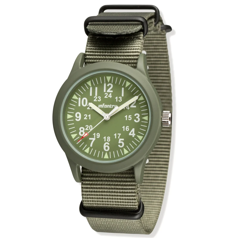  INFANTRY Mens Watches Top Brand Luxury Military Watch Men Army Nato Strap Watch for Men Field Thin 