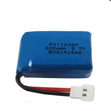 Hot sell rc drone 2 pieces font b battery b font 3 7V 600mah font b