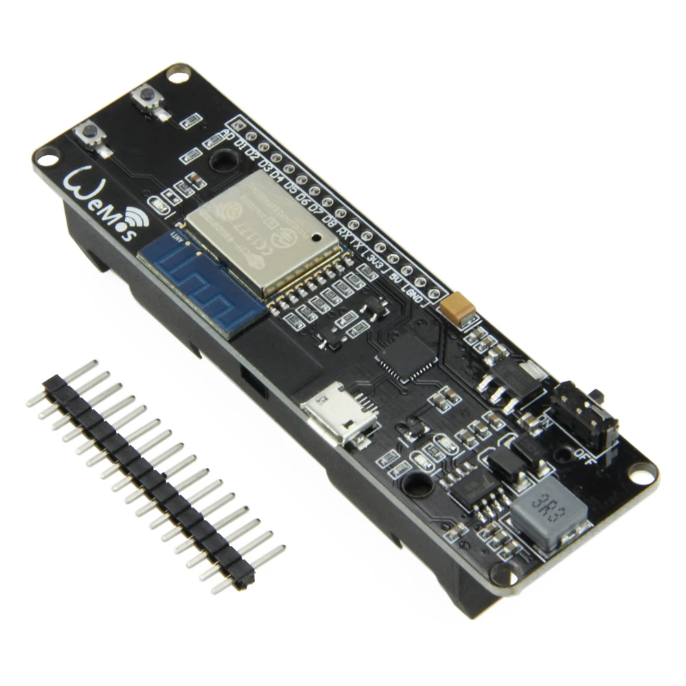 

esp-wroom-02 Pocket 8266 D1 mini WIFI Module -ESP8266 18650 Battery Shield