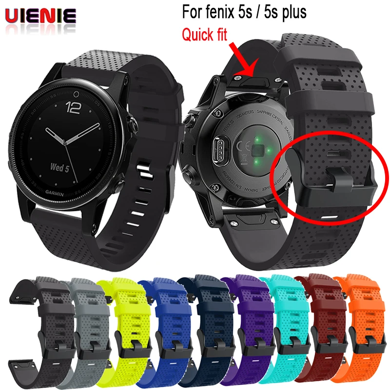  20 26mm Quick Fit Silicone Watchband Strap for Garmin Fenix 5X/5x Plus 3 3HR Smart watch for garmin - 33004403761
