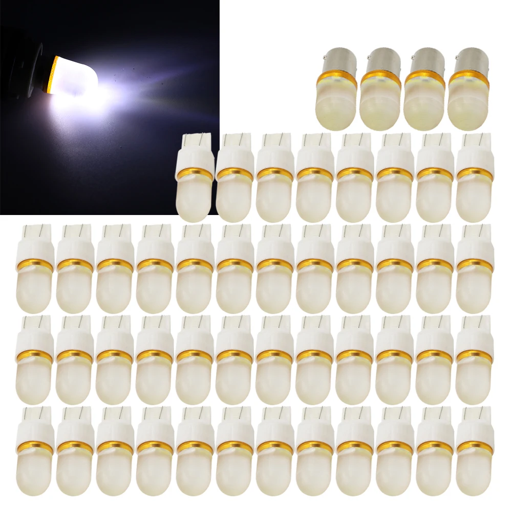YSY 50 шт. 1156 BA15S 1157 BAY15D T20 2835 9smd светодиодный ные светильник пы силиконовые