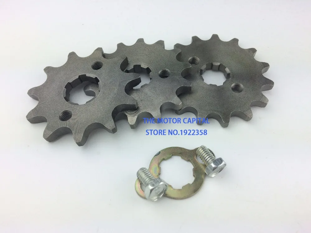 Front Engine Sprocket 420 10T 11T 12T 13T 14T 15T 16T 17T 18T Tooth