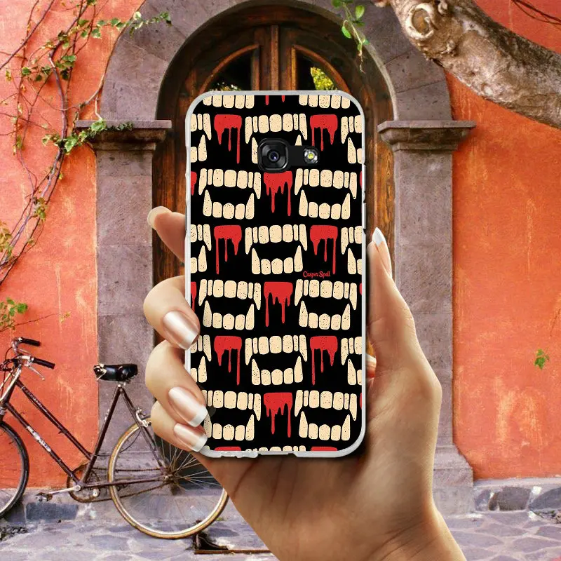 Для Samsung Galaxy S2 S3 S4 S5 Mini S6 S7 S8 S9 S10 Lite Edge Plus Note 4 5 8 9 чехлы для телефонов Life Paint Skull Digital Red