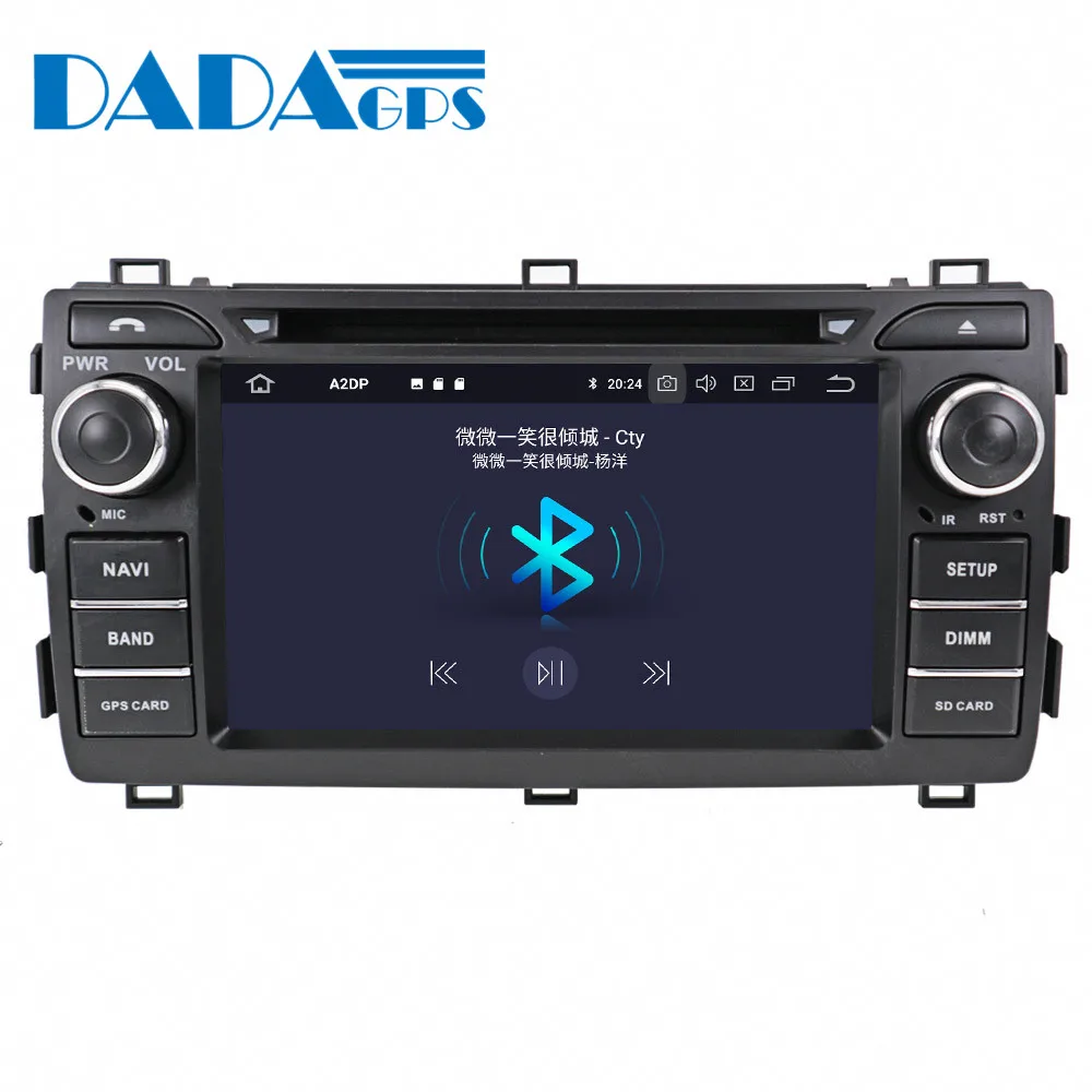 Cheap Newest Android 9.0 4+32GB Car Radio Multimedia DVD Player For Toyota Auris 2013 2014 2015 GPS Map Navigation Stereo Auto Radio 5