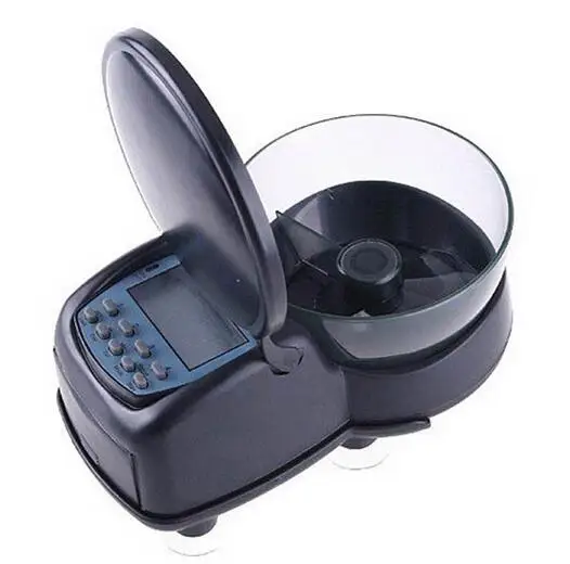 Цифровой жидкокристаллический автоматический кормушка для рыб аквариумный резервуар для пруда таймер автоматической подачи корма для рыбы питатель для еды таймер Регулируемая емкость|Кормушки|   | АлиЭкспресс