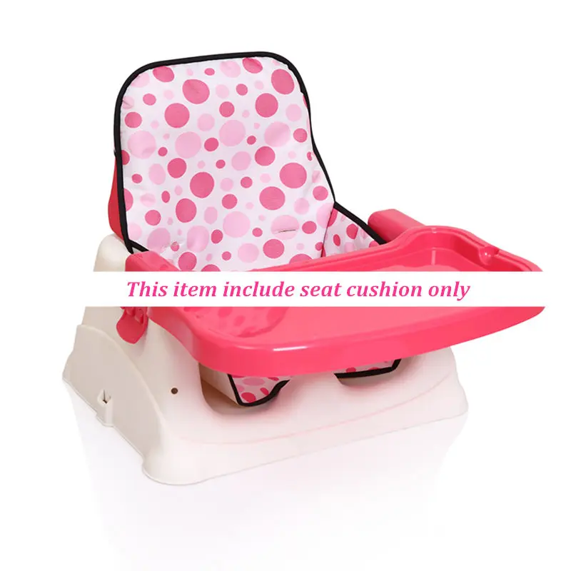 ALWAYSME Подушка-стульчик детское обеденное кресло сиденье детское сиденье-бустер мягкая подушка детское кресло надувной вкладыш дизайн коврик синяя полоса - Цвет: Pink